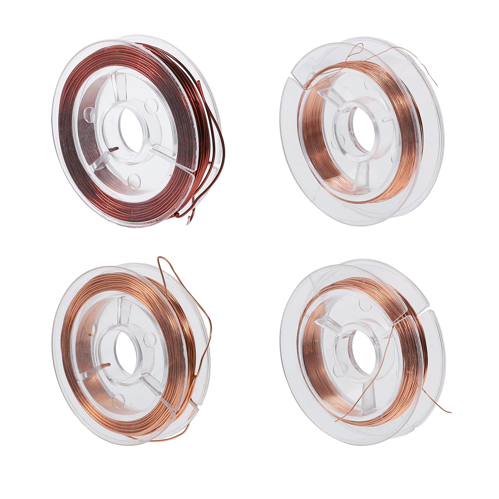 Copper Wire Roll - 4 rolos de fio de cobre