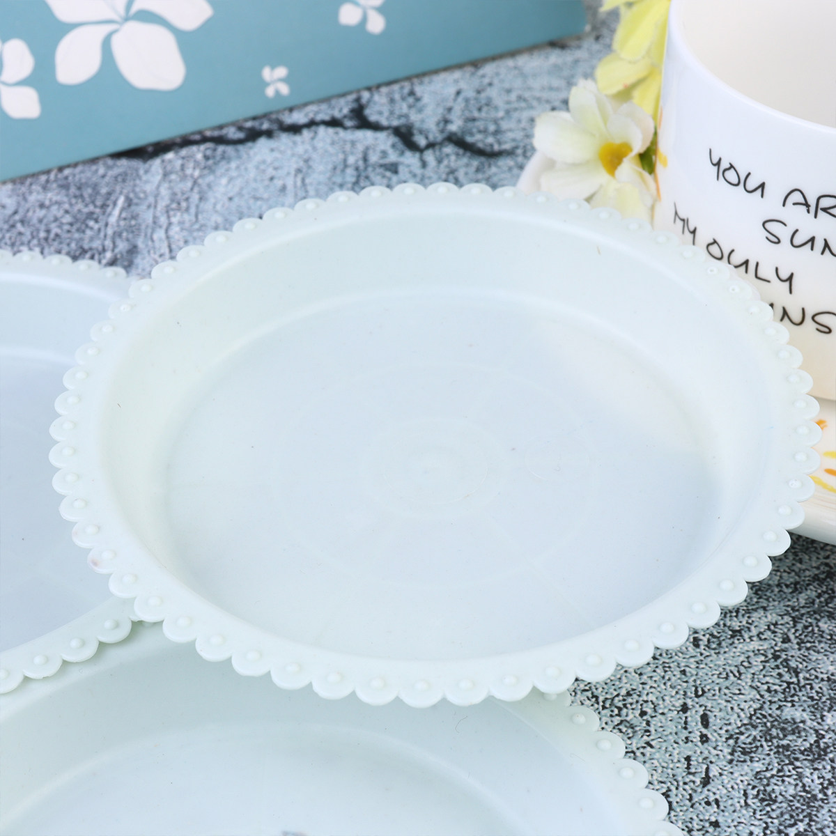 20 Peças Bandeja Redonda para  - Drip Tray Saucer avaliação e preço