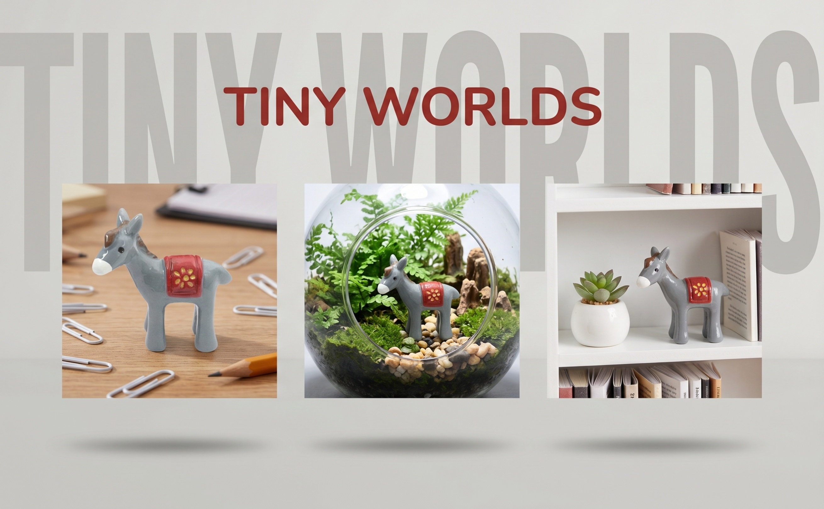 12 peças de miniaturas de resi - Bonsai Garden Landscape Design avaliação e preço