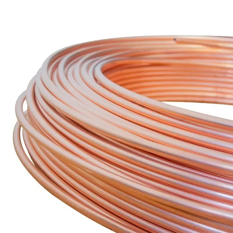 Tubo de cobre t2, bobina macia - Copper Wire Roll avaliação e preço