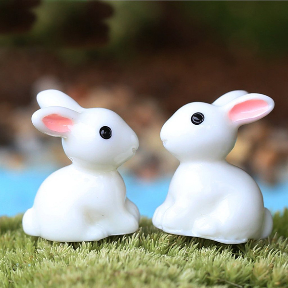 10 Peças de Mini Coelhos Requi - Bonsai Garden Landscape Design avaliação e preço