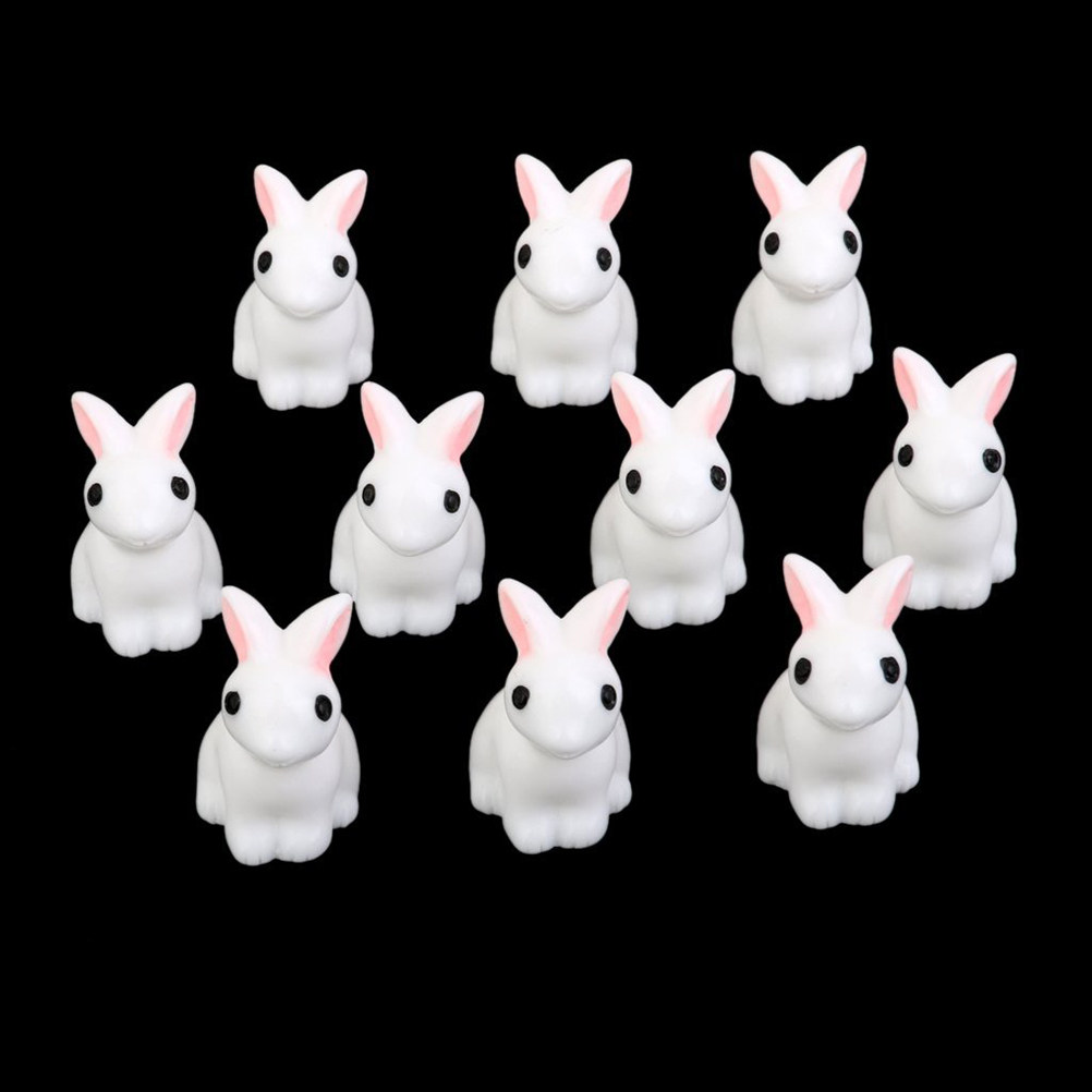 10 Peças de Mini Coelhos Requi - Bonsai Garden Landscape Design avaliação e preço