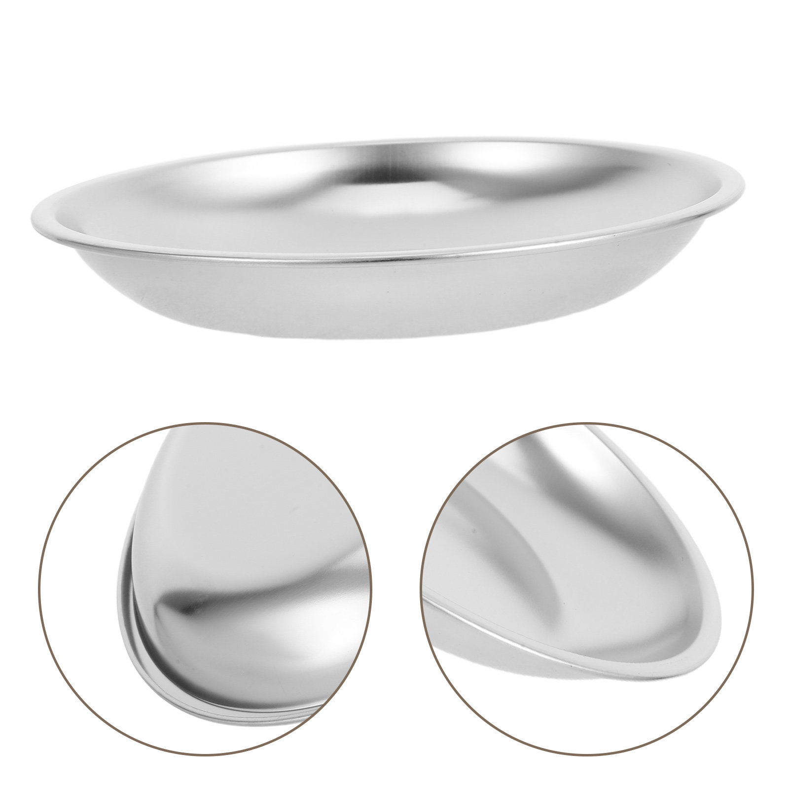 Prato de chá em aço inoxidável - Drip Tray Saucer avaliação e preço